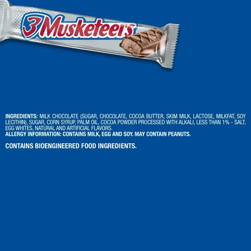 3 musketeers bar chocolate americano