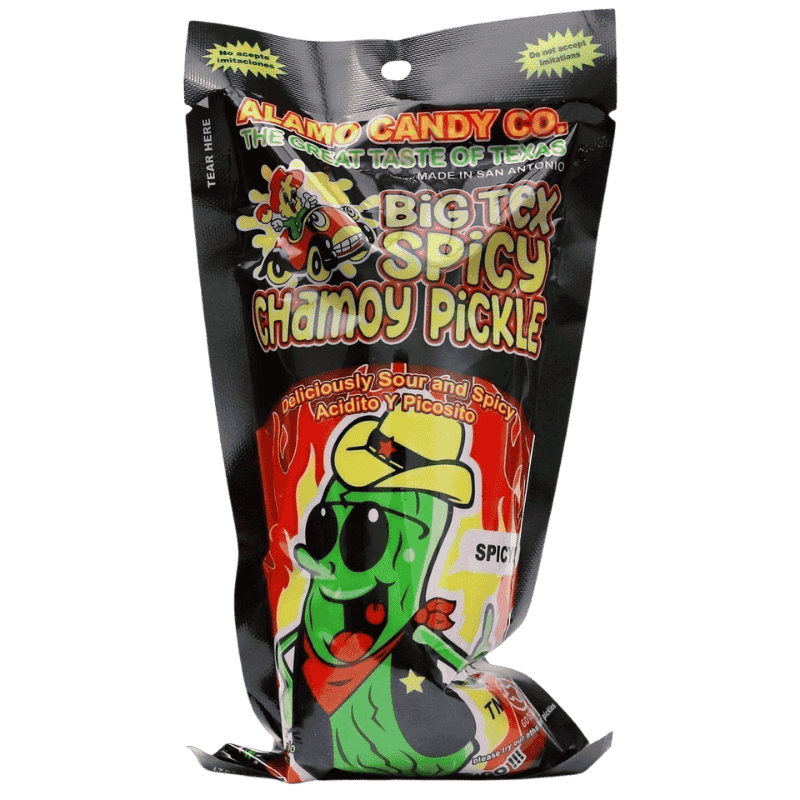 alamo big tex dill spicy chamoy pickle