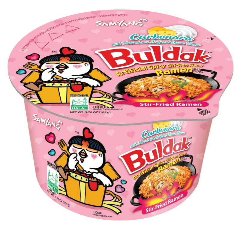 Buldak Spicy Chicken Carbonara Bowl Bote