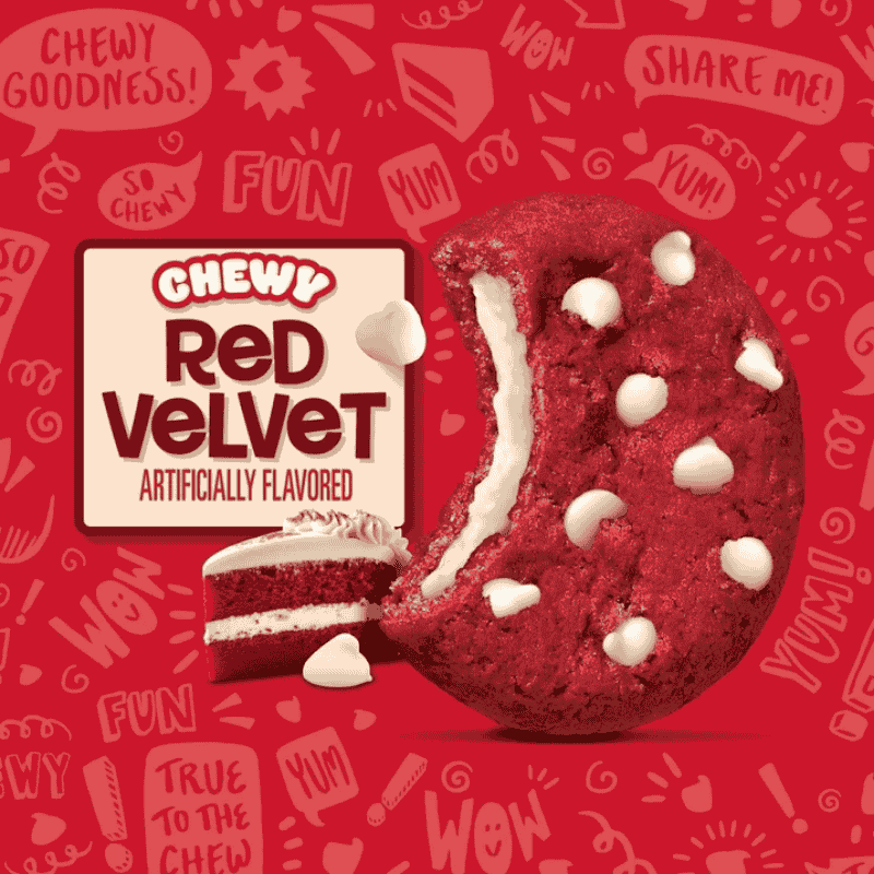 CHIPS AHOY! Chewy Red Velvet Cookies 9.6 oz 272g