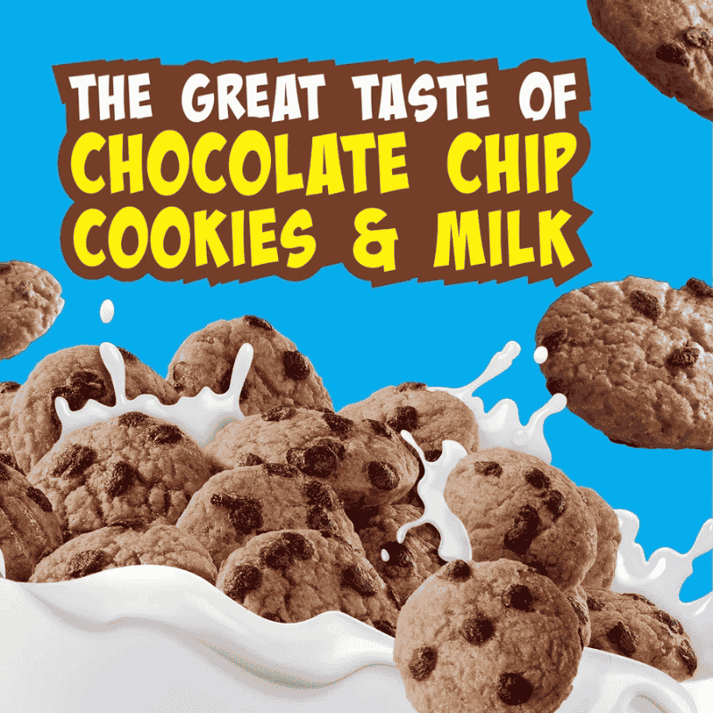 Cereal Cookie Crisp Chocolate Chip Family Size 18.3oz 518g
