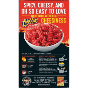 Cheetos Mac N Cheese Flamin Hot 5.6oz 160g