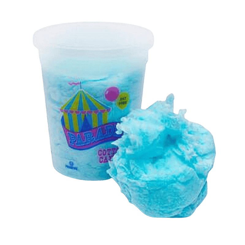 Algodón de Azúcar en Envase Plástico Cotton Candy Parade Azul 57g