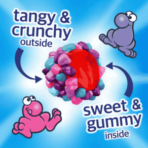 Nerds Gummy Clusters Very Berry 8oz Crujientes