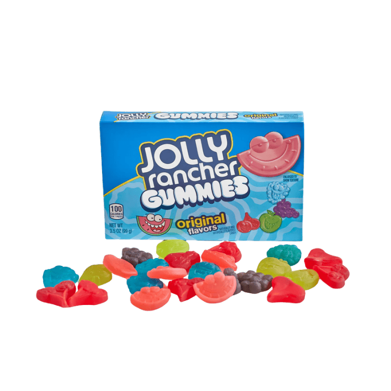 Jolly Rancher Gummies Candy Original Flavors 3.5oz 99g