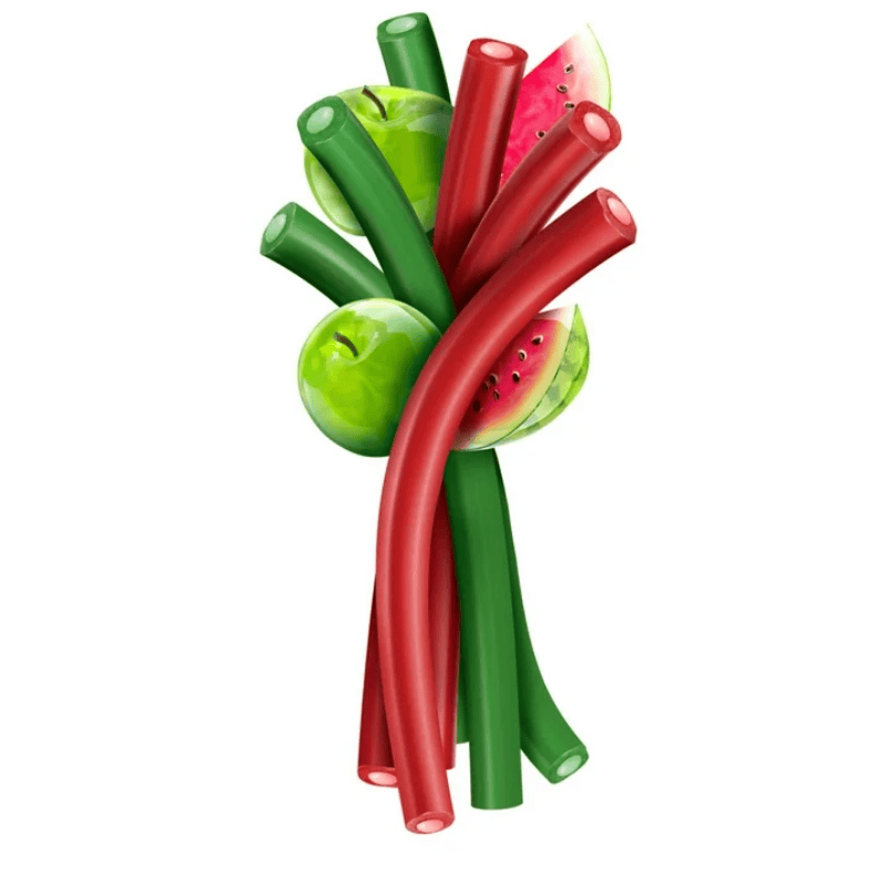 Jolly Rancher Ropes Watermelon Green Apple