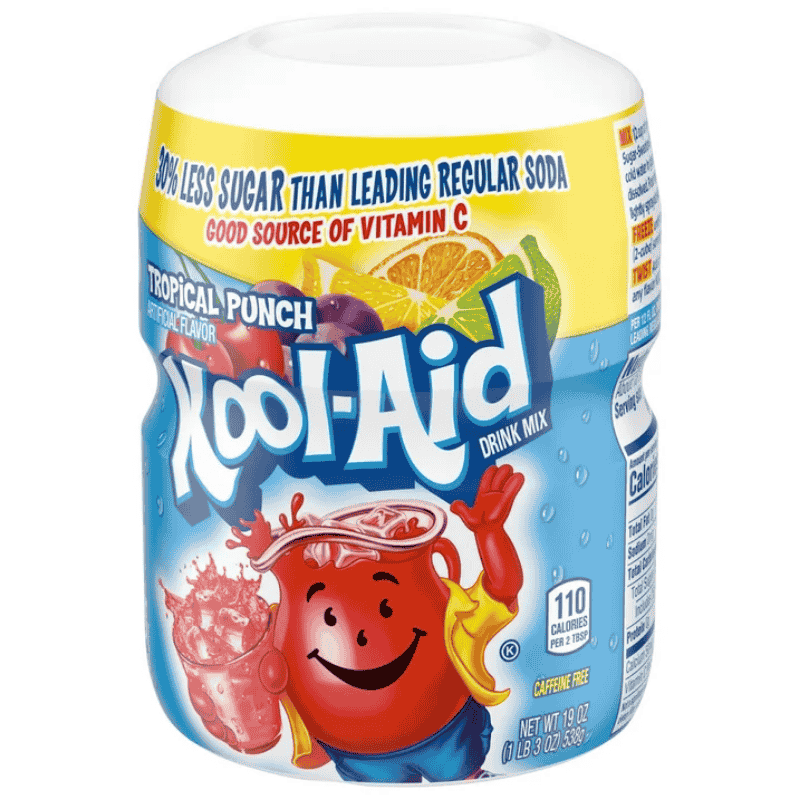 Kool Aid Polvo Tropical Punch 19oz 538g