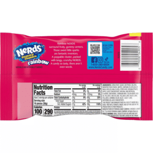 Nerds Gummy Clusters Rainbow Descripcion visual