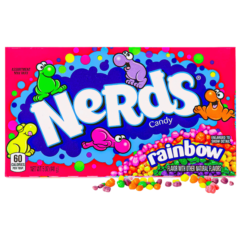 Nerds Rainbow 5oz (141g) Dulces Americanos con Sabores Frutales