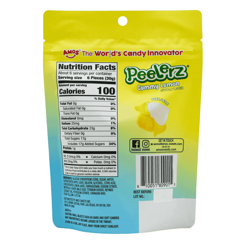 Peelerz Lemon 6oz