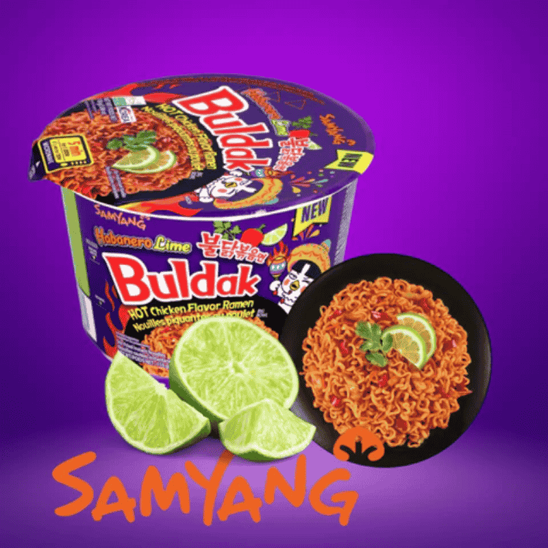 Samyang Buldak Hot Chicken Ramen Big Bowl Habanero 110g