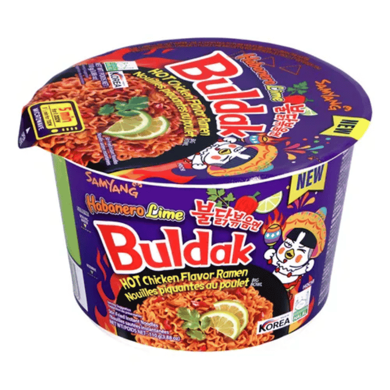 samyang buldak hot chicken ramen big bowl habanero 110g