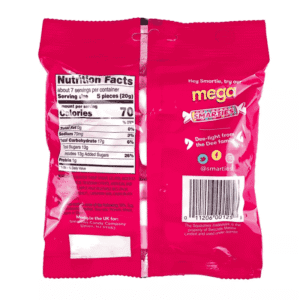 Smarties Squashies Raspberry and Cream 5oz 141g