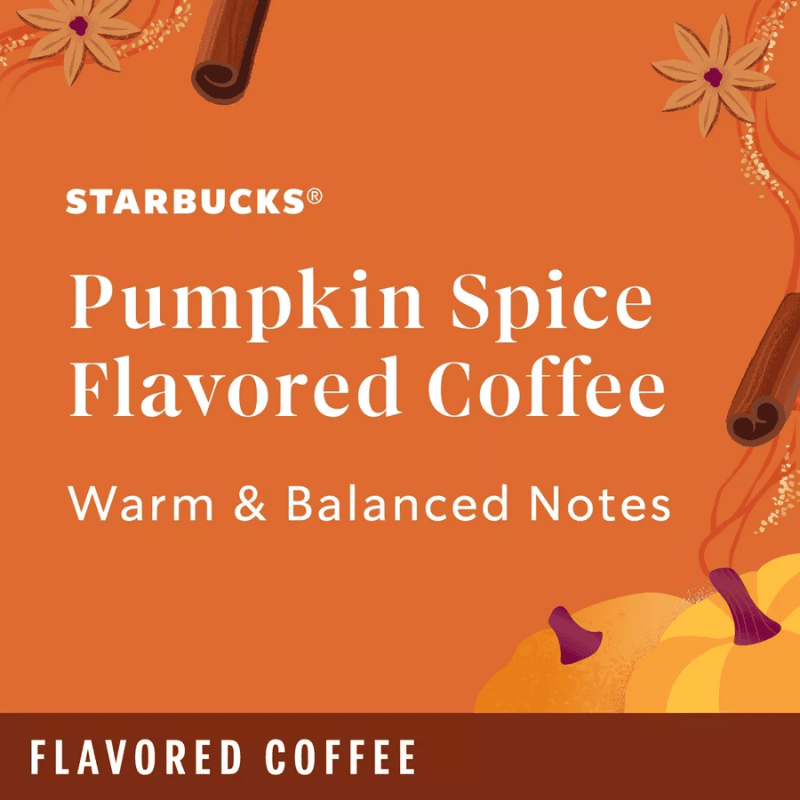 Starbucks Pumpkin Spice Ground Coffe 11OZ 311G