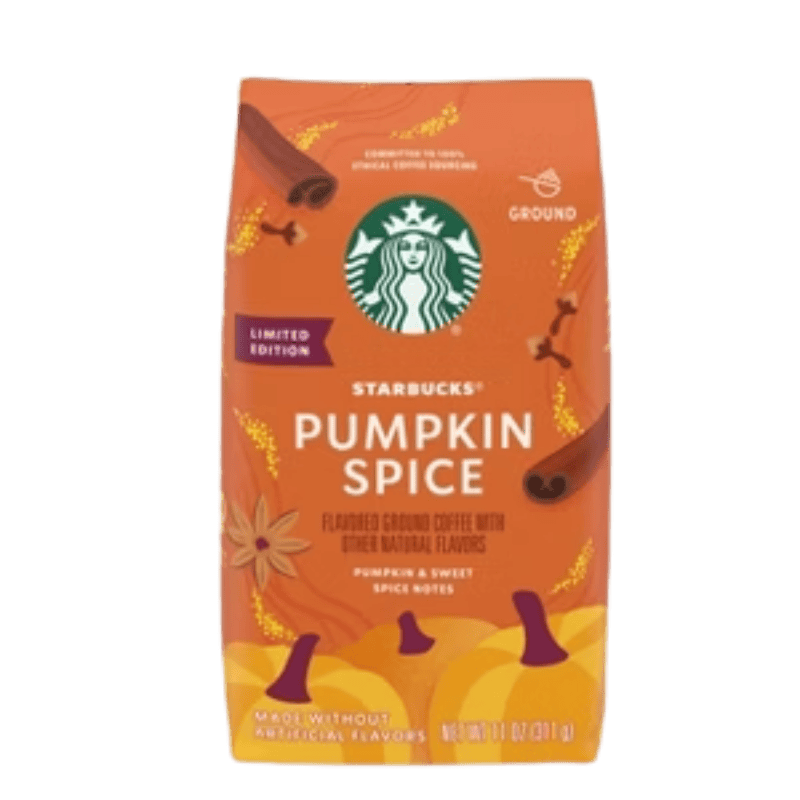 Starbucks Pumpkin Spice Ground Coffee 11oz 311g bolsa de café molido sabor calabaza