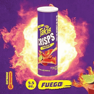 Takis Crisps Fuego Tubo