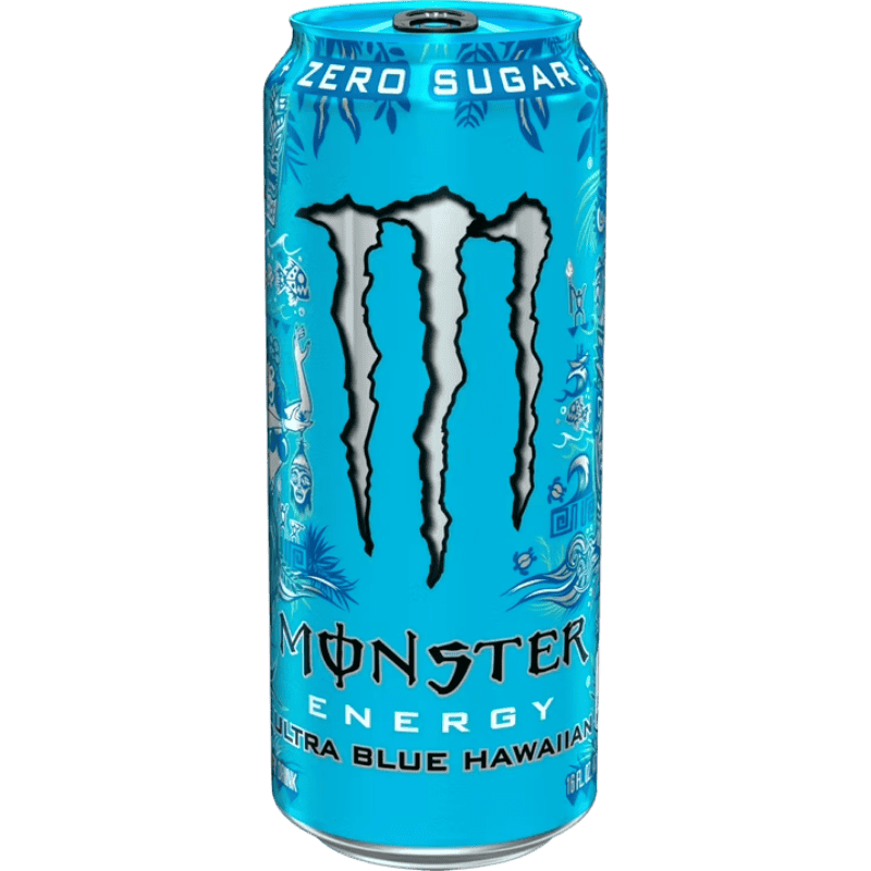 zero sugar monster energy ultra blue hawaiian 16oz 473ml