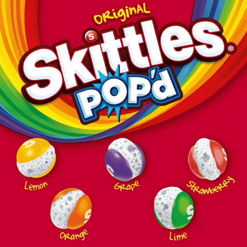 skittles popd original sabores