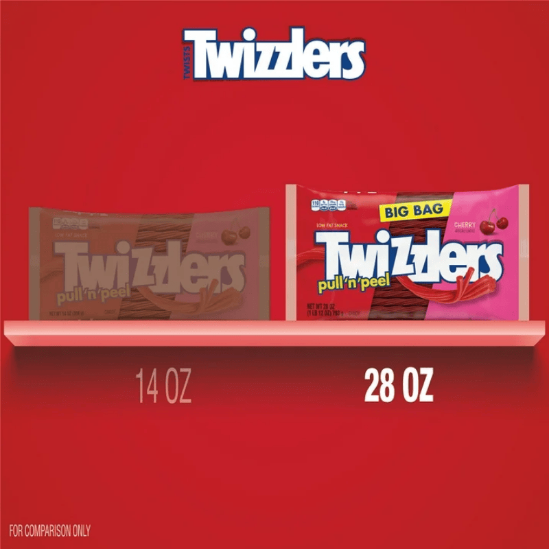 Bolsa Twizzlers Cherry Pull 'n' Peel 28oz presentación grande
