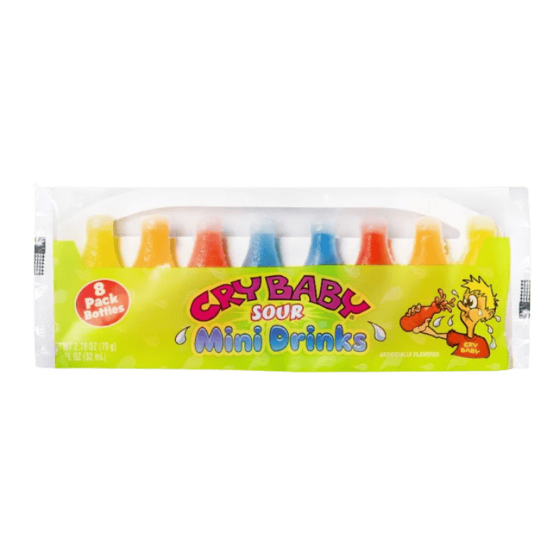 cry baby sour mini drinks 8 botellitas 79g