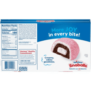 Hostess Snoballs Coconut and Marshmallow 6 pastelitos 10.5oz 298g