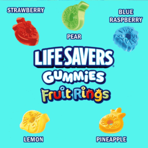 LifeSavers Gummies Fruit Rings Sabores