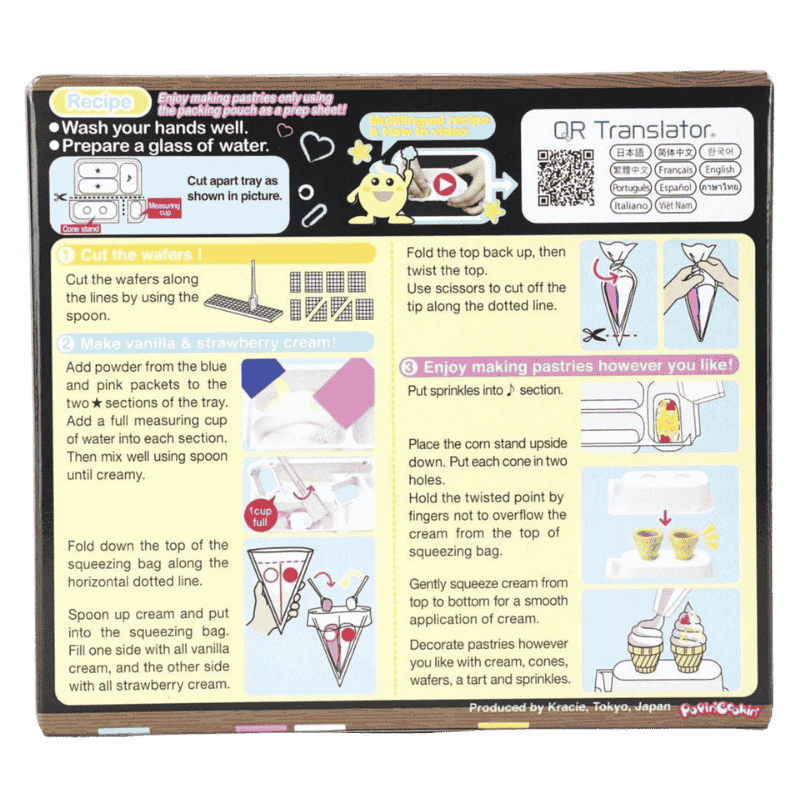 Kracie Popin Cookin Tanoshii Cakes – Mini repostería japonesa DIY