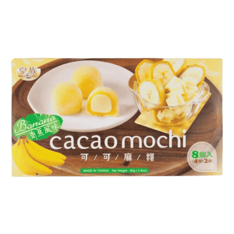 Royal Cacao Mochi Banana 80g