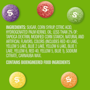 Sour Skittles Sharing Size 13.7oz dulces ácidos - Ingredientes