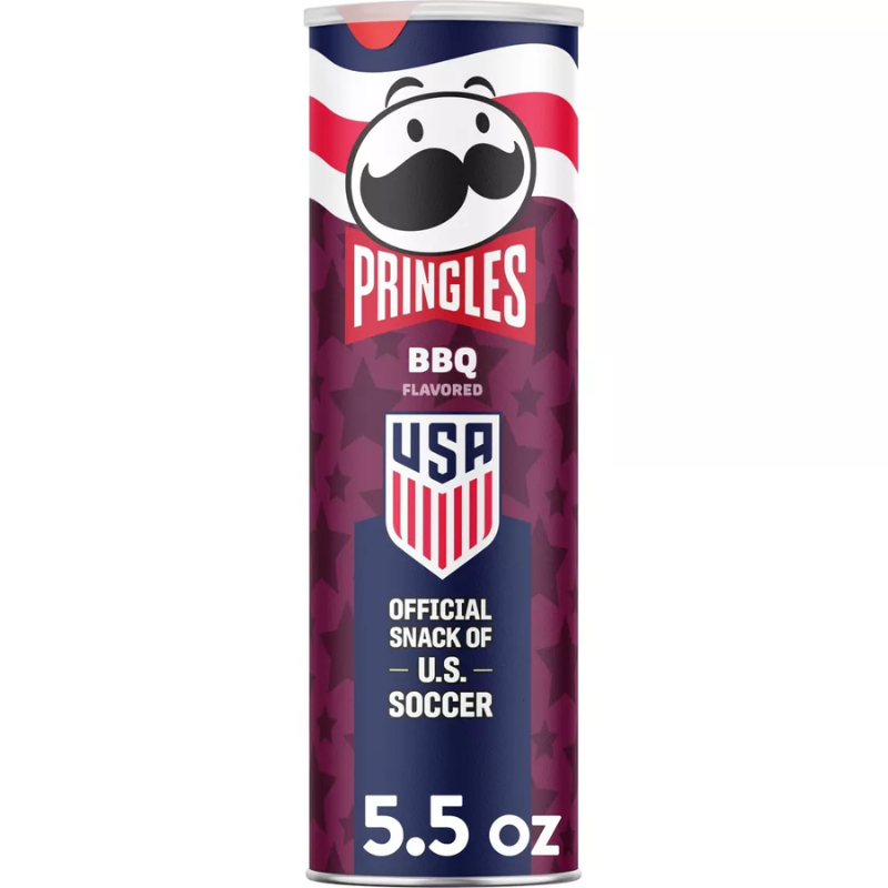 Pringles Snack Stacks BBQ Flavored Potato Crisps