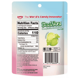 AMOS Peelerz Algodón de Azúcar y Uva 4.25oz 120g