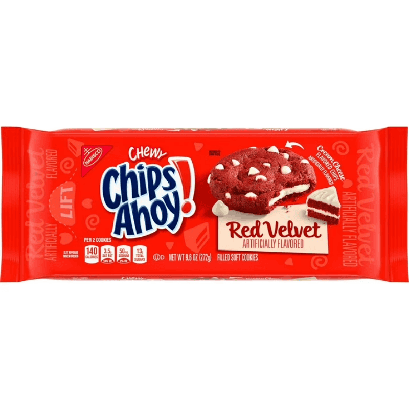 CHIPS AHOY! Chewy Red Velvet Cookies, 9.6 oz