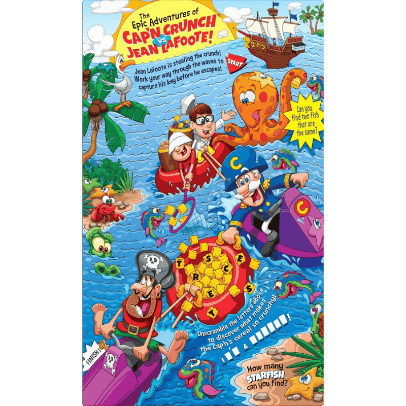Cereal Capn Crunch Family Size (rojo) original