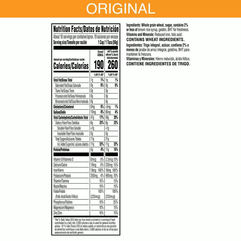Cereal Frosted Mini Wheats Little Bites Family Size
