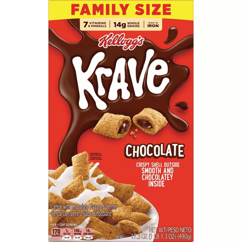 Cereal Krave Chocolate 17.3oz (490g)