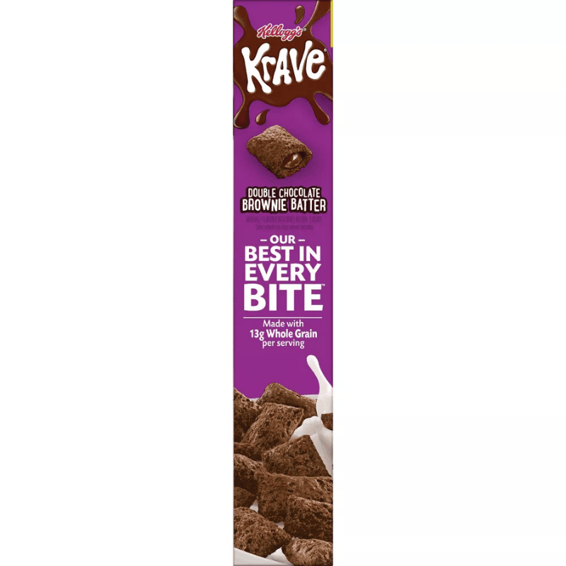 Cereal Krave Double Chocolate Brownie Batter Family Size 16.2oz (459g)