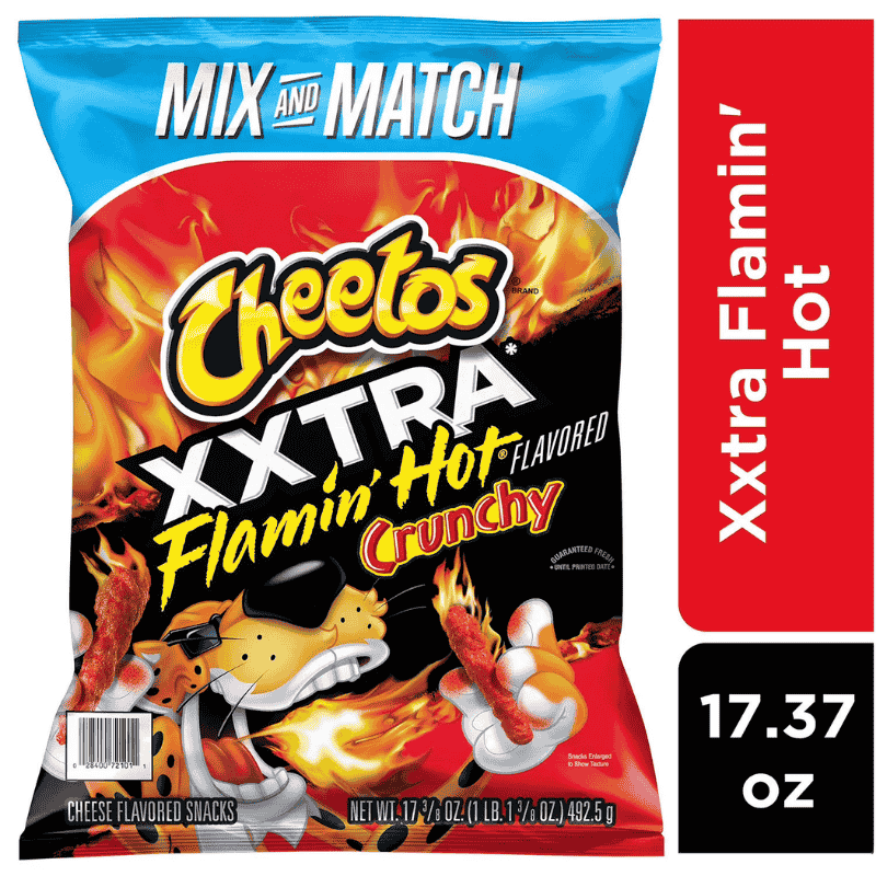 Cheetos XXTRA Flamin’ Hot Crunchy 492.5g