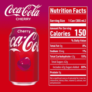 Coca cola cherry lata 355ml