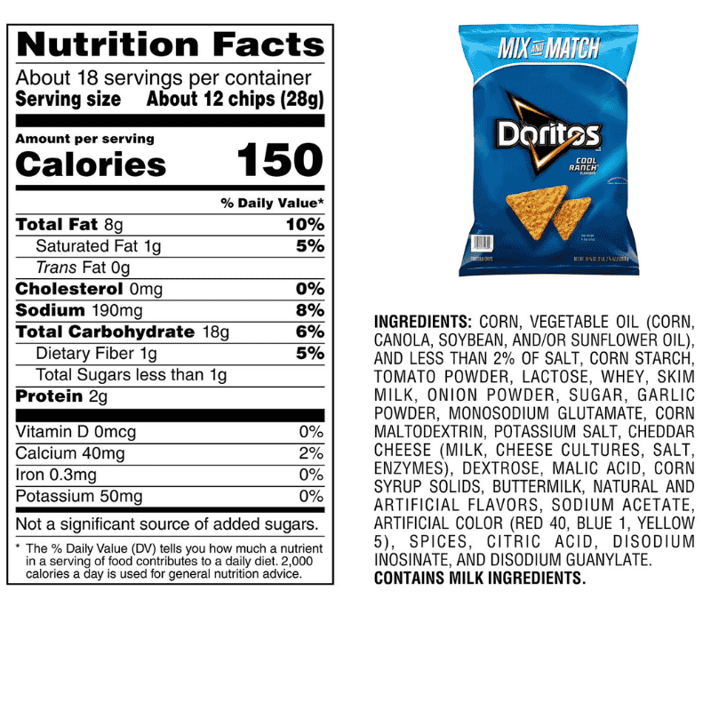 Doritos Cool Ranch 520g