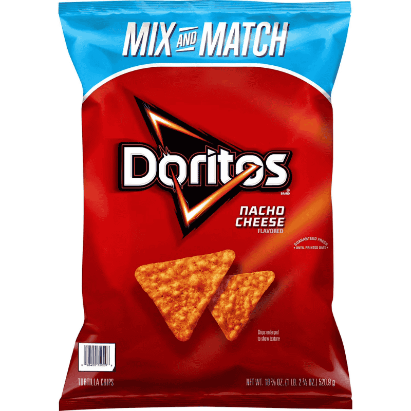 doritos nacho cheese 520.9g