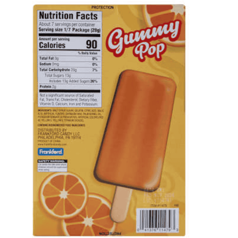 Gummy Pop Gummy Candy