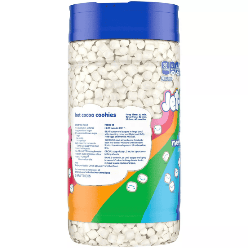 Jet-Puffed Bits Vanilla Marshmallows 3oz 85g