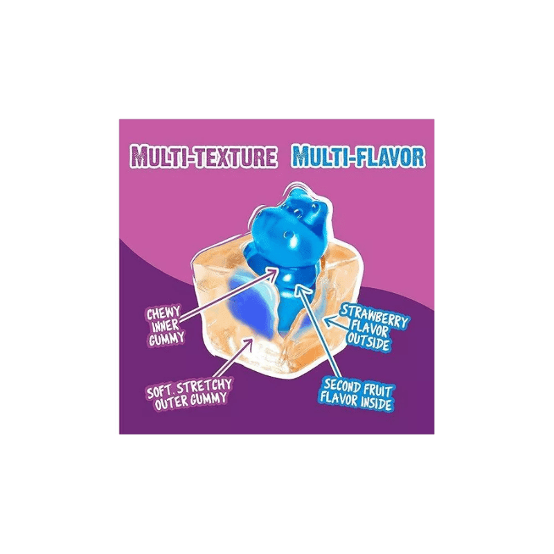 Juicy Drop Mystery Cube Gomitas – Wild Berry – 5oz 142g