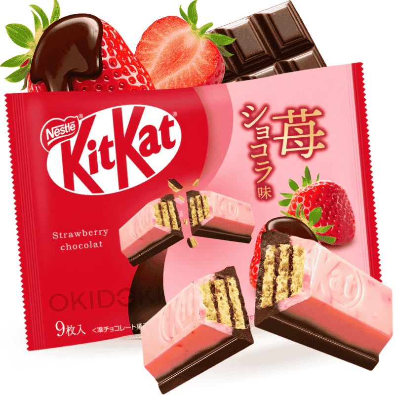 Kitkat Fresa Chocolate 9 pack 104.4g