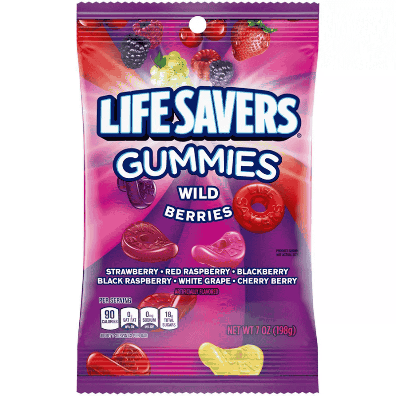 LifeSavers Gummies Wild Berries 7oz 198g