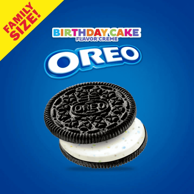 Oreo Birthday Cake Family Size 482g