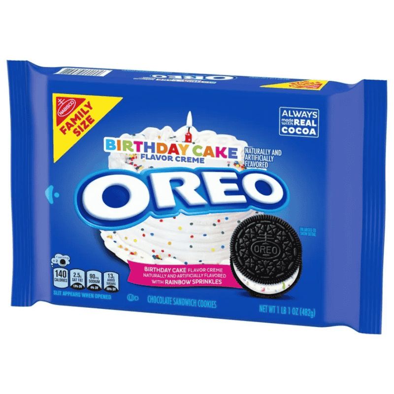 oreo birthday cake family size 482g