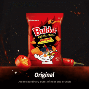 Samyang Buldak Original Potato Chips 4.23oz 120g