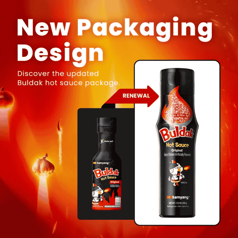 Samyang Buldak Spicy Chicken Hot Sauce Original 200g