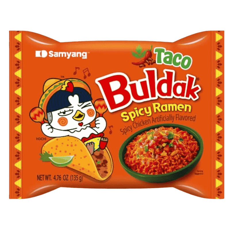 samyang buldak taco ramen 135g